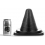 plug XXL Cone All Black 19 x 12 cm