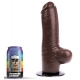 Dildo DP89BR Funker XL 18 x 7.3 cm Brown