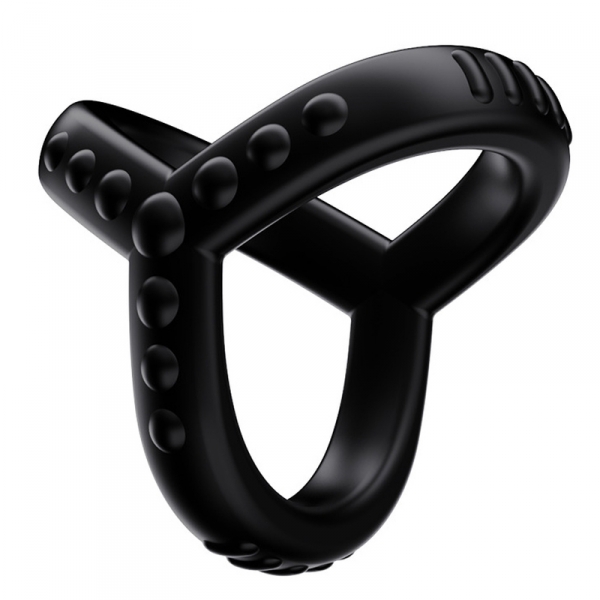 Silicone Penis Ring BLACK