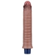 Softee Bizz vibrerende dildo 20 x 3,7 cm Bruin