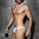 Excite Mesh Thong White