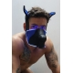 Máscara Poundtown Pup Breedwell Preto-Azul