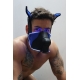 Poundtown Pup Rasmasker Zwart-Blauw