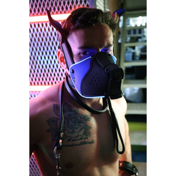 Poundtown Pup Breedwell Maske Schwarz-Blau