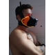 Poundtown Pup Breedwell Maschera nero-arancio