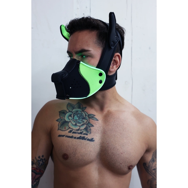 POUNDTOWN PUP MASK 2.0 Neon Green