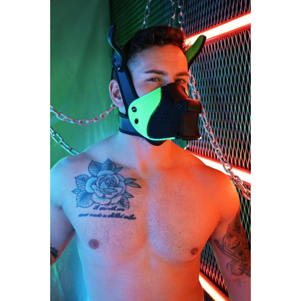 POUNDTOWN PUP MASK 2.0 Neon Green