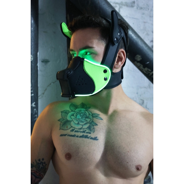 POUNDTOWN PUP MASK 2.0 Neon Green