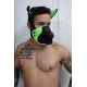 Poundtown Pup Breedwell Maske Schwarz-Grün