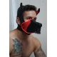 Masque Puppy POUNDTOWN PUP Breedwell Noir-Rouge