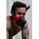 Masque Puppy POUNDTOWN PUP Breedwell Noir-Rouge