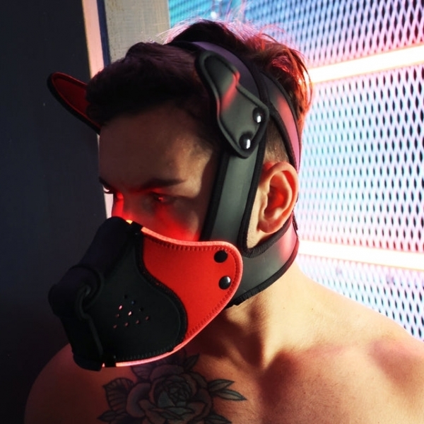 POUNDTOWN PUP MASK 2.0 RED