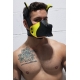 Poundtown Pup Breedwell Maske Schwarz-Gelb