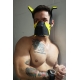 Poundtown Pup Breedwell Mask Black-Yellow