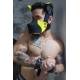 Poundtown Pup Breedwell Mask Black-Yellow