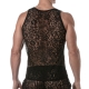 Débardeur en dentelle LACE TOP Noir