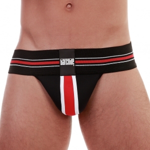 Barcode Berlin Denis Jockstrap Zwart-Rood