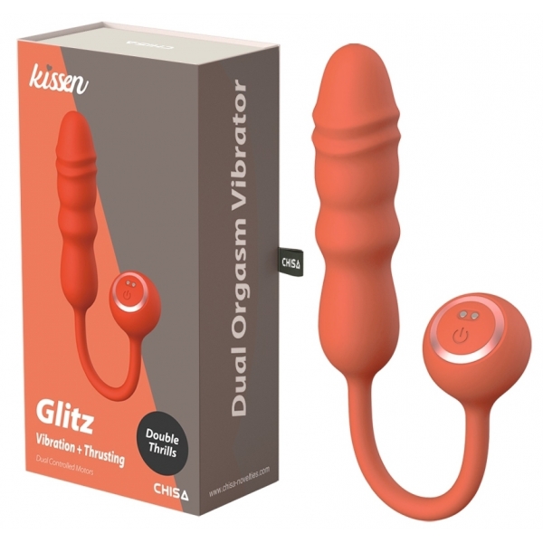 Dildo with Glitz push-up 13 x 3.7cm
