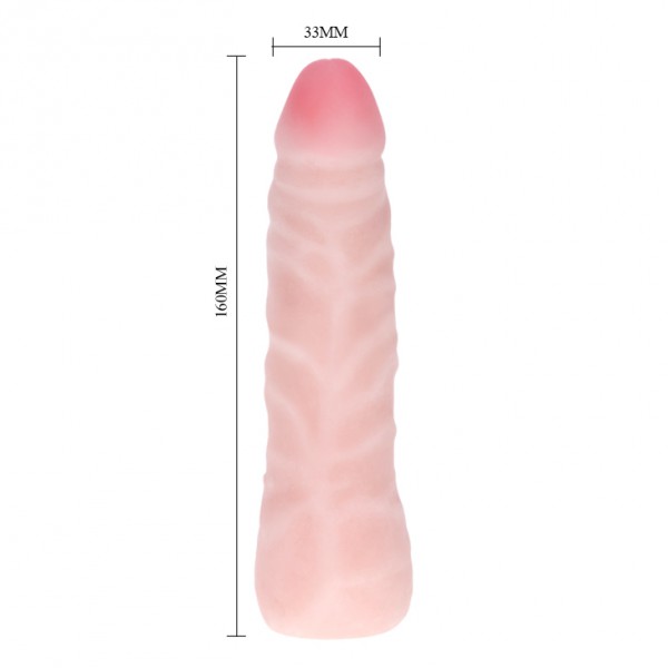 Soft-Dildo 15 x 3.3 cm Pink