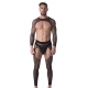 Harness with Mesh Sleeves Poggio Black