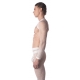 Harness with Mesh Sleeves Poggio White