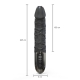 Dildo vibratório Anal Power 14 x 3,9 cm