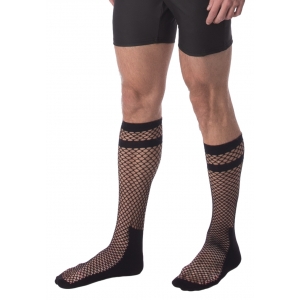 Barcode Berlin Fishnet Socks Cala BLACK