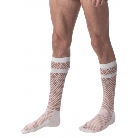 Barcode Berlin Chaussettes Filet CALA Blanches