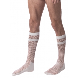 Barcode Berlin Chaussettes Filet CALA Blanches