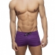 Purple Swoosh Short