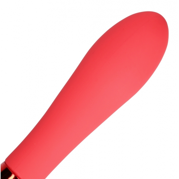 Smooth Line Vibrator 11 x 3.4 cm Red