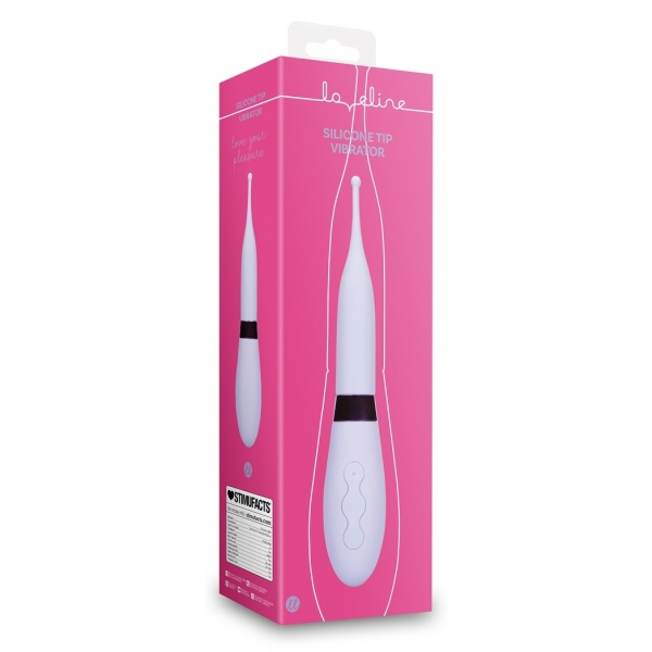 Stimulator mit vibrierender Spitze Tip Vibrator 20 cm Violett