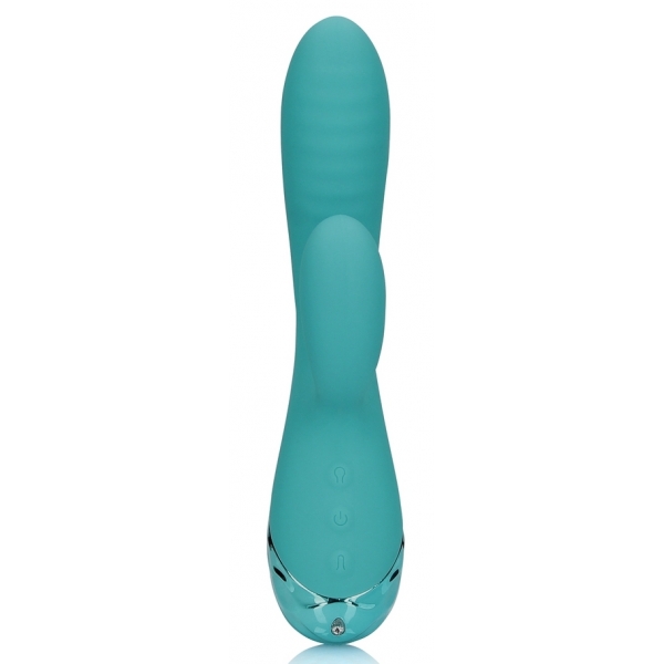 Vibro Rabbit Hinchable Flatblue 11 x 3,5cm