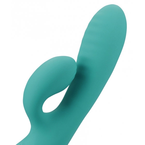 Vibro Rabbit Hinchable Flatblue 11 x 3,5cm