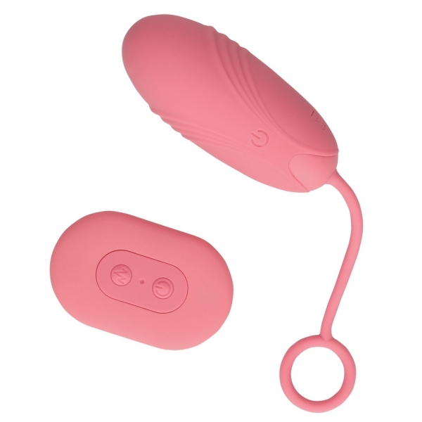 Drahtloses Vibro-Ei Egg Soft Vibrator 8 x 3.3 cm Pink