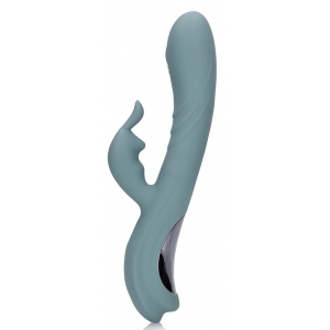  Loveline Vibro Rabbit Fingering Motion 23 cm Grey