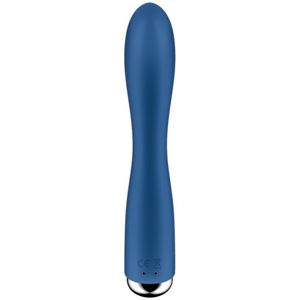 Coelho giratório Vibro Rabbit 1 11 x 3,5 cm Azul