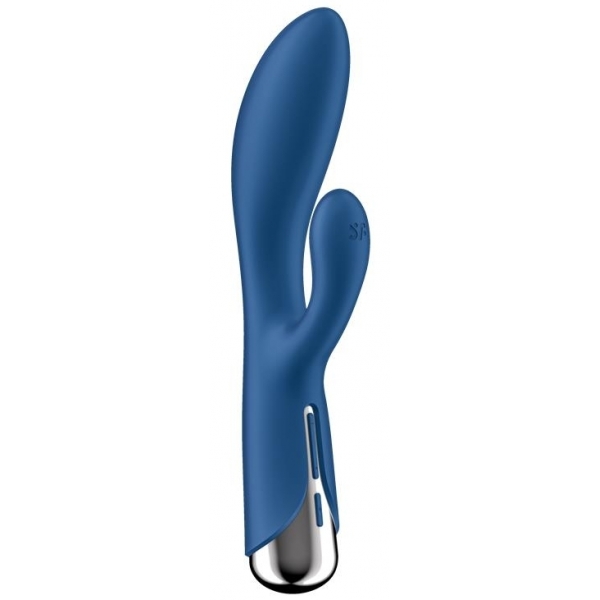 Coelho giratório Vibro Rabbit 1 11 x 3,5 cm Azul