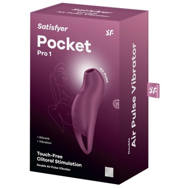 Pocket Pro 1 Framboos Clitorisstimulator