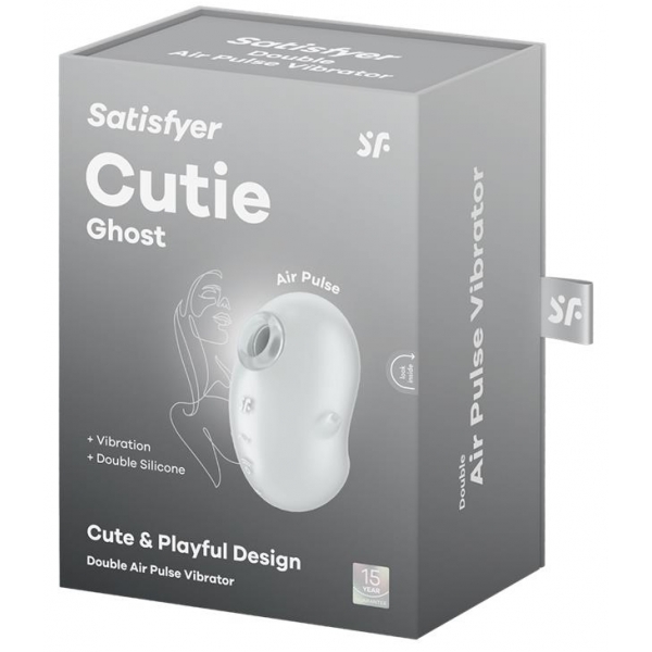 Cutie Ghost Clitorisstimulator Wit