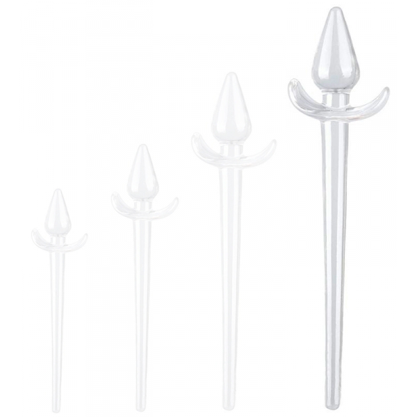 Explorer Long Tail Butt Plug CLEAR XL