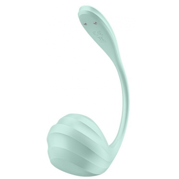 Point G Connected Vibrator Smooth Petal 8.5 x 3.8cm Mintgrün