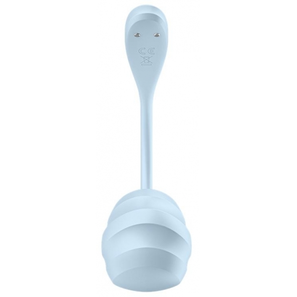 Smooth Petal Panty Vibrator with APP Blue