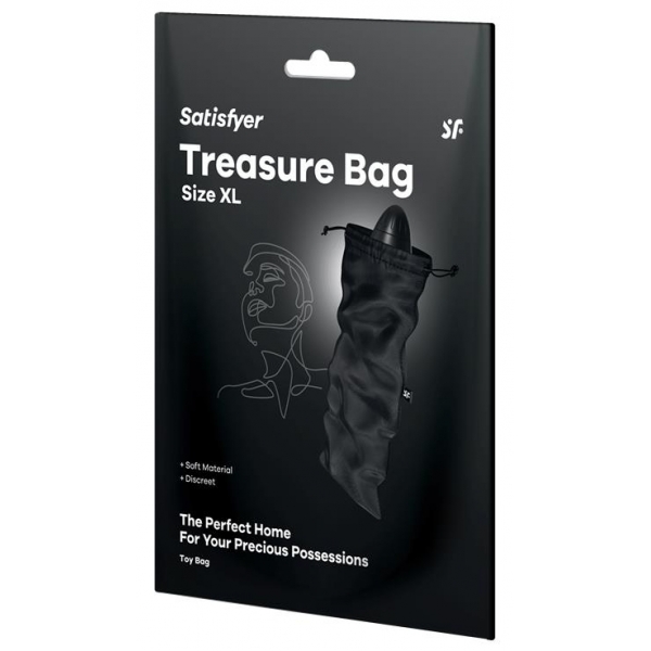 Treasure Bag XL Storage Pouch Black