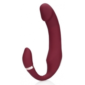 Strapless Loveline Harnessless Vibrator 12 x 3.8cm Purple