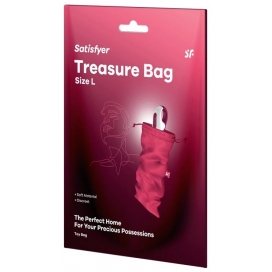 Treasure Bag L pink storage pouch