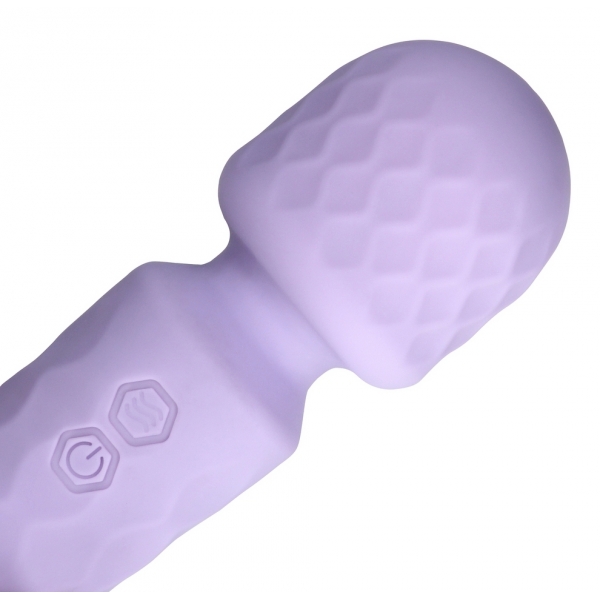 Loveline Mini Toverstang Vibrator 12 cm Paars