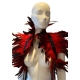 Red Feather Shoulder Covers