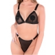 Seducente set 2 pezzi nero