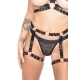 Arnés Couture Thigh Harness Negro